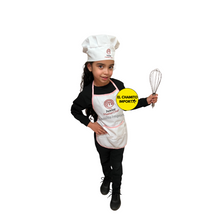 Delantal De Cocina Y Gorro De Chef Para Niños