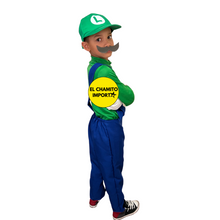 Disfraz De Luigi Super Mario Cosplay Para Niño