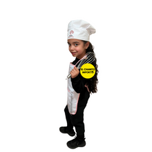 Delantal De Cocina Y Gorro De Chef Para Niños