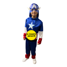 Disfraz Super Heroe Capitan America Niño