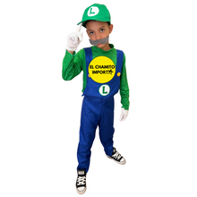 Disfraz De Luigi Super Mario Cosplay Para Niño