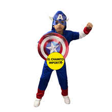 Disfraz Super Heroe Capitan America Niño