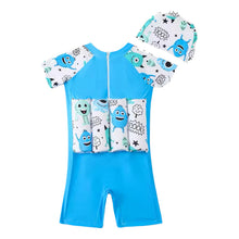 Traje De Baño Flotador Infantil Para Niños Verano