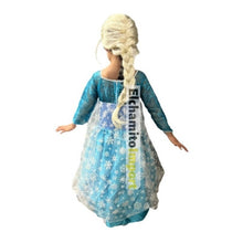 Disfraz Vestido Princesa Elsa Frozen + Peluca