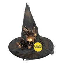 Gorro Sombrero Disfraz Bruja Halloween Elegante Cosplay