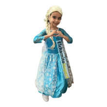 Disfraz Vestido Princesa Elsa Frozen + Peluca