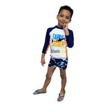 Traje De Baño Niño 2 Piezas Polera