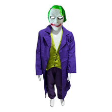 Disfraz Guason Joker Clasico + Mascara Para Niño