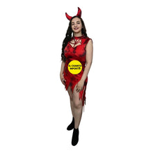 Disfraz Diabla Vestido Sexy Adulto Halloween