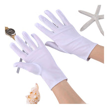 Guantes Blancos De Desfile, Ceremonias, Garzones Y Disfraces –