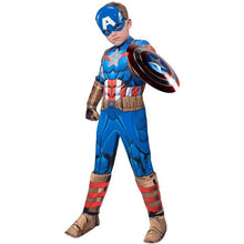 Disfraz Oficial De Capitan America Marvel Avengers Niño