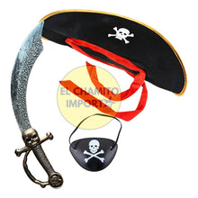 Set De Pirata Accesorios Disfraz Gorro, Espada Y Parche