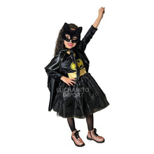 Disfraz Vestido Batwoman, Batichica, Super Heroe Niña