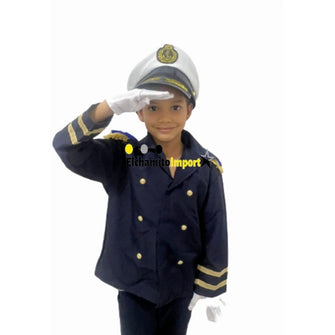 Disfraz Traje Capitan Marinero Niños