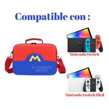 Maleta Bolso Nintendo Switch Oled + Lamina Mica De Vidrio