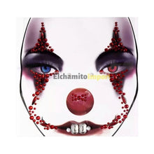 Face Sticker Gemas Cristales Rostro Cosplay Halloween