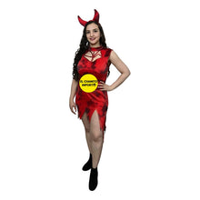 Disfraz Diabla Vestido Sexy Adulto Halloween