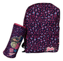 Mochila Escolar Barbie + Estuche Niñas