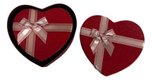 Set 3 Cajas De Regalo Forma De Corazón