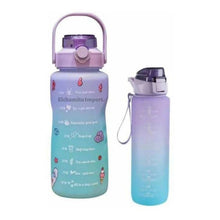 Botella De Agua Motivacional 2000ml + Botella 900ml