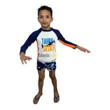 Traje De Baño Niño 2 Piezas Polera