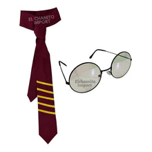 Corbata Gryffindor Harry Potter + Lentes