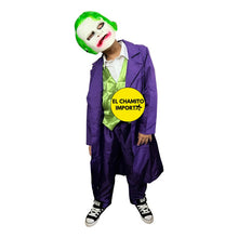 Disfraz Guason Joker Clasico + Mascara Para Niño